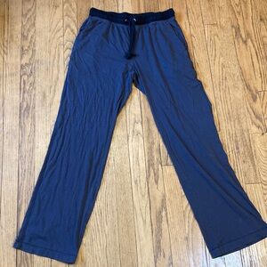 Daniel Buchler Men's M Navy Pajama Bottoms